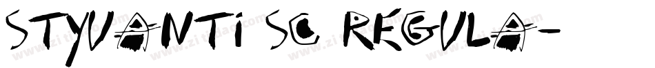 STYuanti SC Regula字体转换
